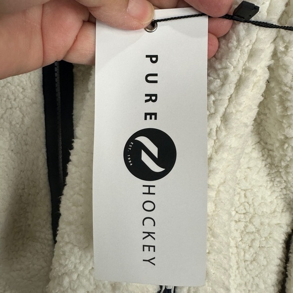 Pure Hockey Women's Retro‎ Sherpa full zip Jacket, sz 2X, NWT $80 - Picture 5 of 6